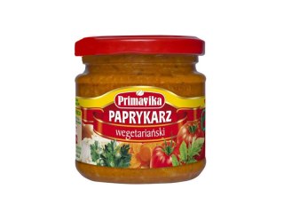 PAPRYKARZ WEGAŃSKI Z RYŻEM BEZGLUTENOWY 160 g - PRIMAVIKA PRIMAVIKA
