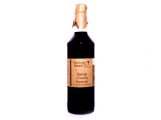 SYROP CZARNA PORZECZKA 1L PIWNICZKA BABUNI PIWNICZKA BABUNI