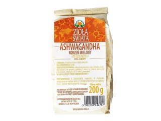 ASHWAGANDHA KORZEŃ MIELONY 200g NATURA WITA NATURA WITA