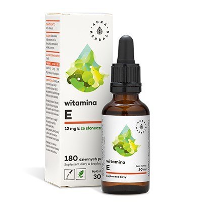 Aura Herbals Witamina E 30ml w kroplach Aura Herbals Witamina E 30ml w kroplach