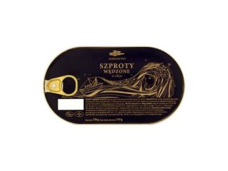 BAŁTYCKIE SZPROTY WĘDZONE W OLEJU 170G AMBERFISH AMBERFISH