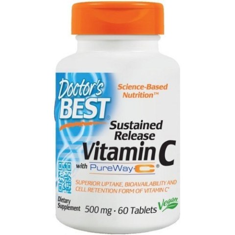 Doctor's Best Witamina C o przedłużonym uwalnianiu 500mg 60 tabletek Doctor's Best Witamina C o przedłużonym uwalnianiu 500mg 60 tabletek