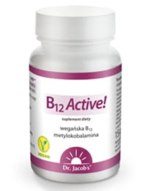 Dr. Jacob's B12 Active 120 tabletek Dr. Jacob's B12 Active 120 tabletek