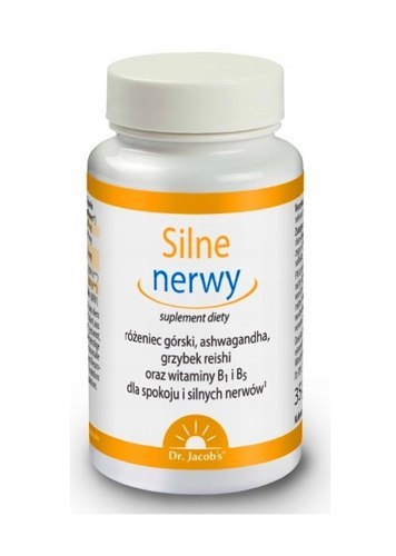 Dr. Jacob's Silne Nerwy 100 kapsułek Dr. Jacob's Silne Nerwy 100 kapsułek