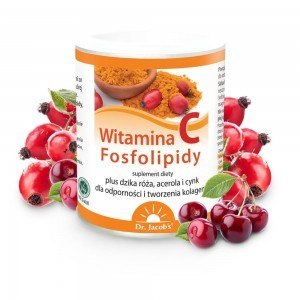 Dr. Jacob's Liposomalna Witamina C z Fosfolipidami 150g – Wysoka biodostępność na odporność i zdrowie
