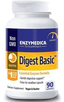 Enzymedica Digest Basic – suplement diety z enzymami trawiennymi – 90 kapsułek