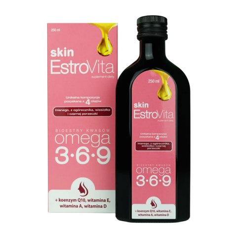 EstroVita Skin Omega 3-6-9 dla kobiet 250 ml EstroVita Skin Omega 3-6-9 dla kobiet 250 ml