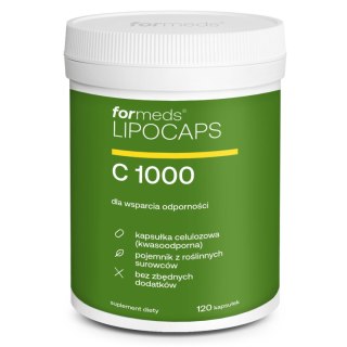 ForMeds Liposomal C 1000 – suplement diety 120 kapsułek witaminy C na wsparcie odporności i zdrowie