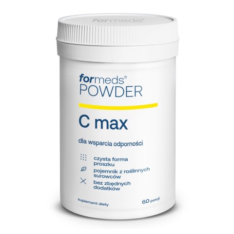 ForMeds Powder C MAX z cynkiem i witaminą D proszek 60 porcji ForMeds Powder C MAX z cynkiem i witaminą D proszek 60 porcji