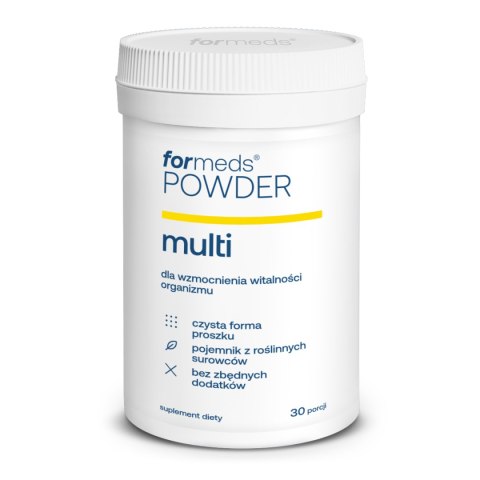 ForMeds Powder Multi kompleks witamin i składników mineralnych w proszku ForMeds Powder Multi kompleks witamin i składników mineralnych w proszku