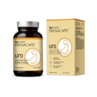 ForMeds PrenaCaps Uro – suplement diety 60 kapsułek wspierający zdrowie układu moczowego