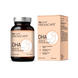 ForMeds Prenacaps DHA – suplement diety 60 kapsułek miękkich dla kobiet w ciąży