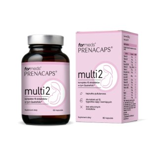 ForMeds Prenacaps Multi 2 – kompleks witamin dla kobiet od 13 tygodnia ciąży i karmiących