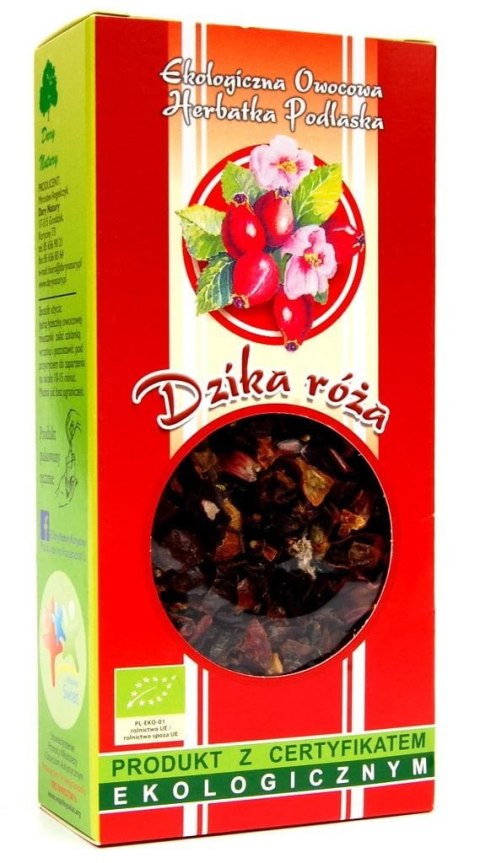HERBATKA Z DZIKIEJ RÓŻY BIO 100 g - DARY NATURY DARY NATURY - herbatki BIO HERBATKA Z DZIKIEJ RÓŻY BIO 100 g - DARY NATURY DARY NATURY - herbatki BIO