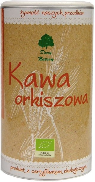 KAWA ZBOŻOWA ORKISZOWA BIO 200 g - DARY NATURY DARY NATURY - inne BIO
