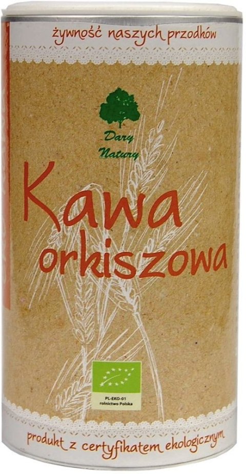 KAWA ZBOŻOWA ORKISZOWA BIO 200 g - DARY NATURY DARY NATURY - inne BIO KAWA ZBOŻOWA ORKISZOWA BIO 200 g - DARY NATURY DARY NATURY - inne BIO