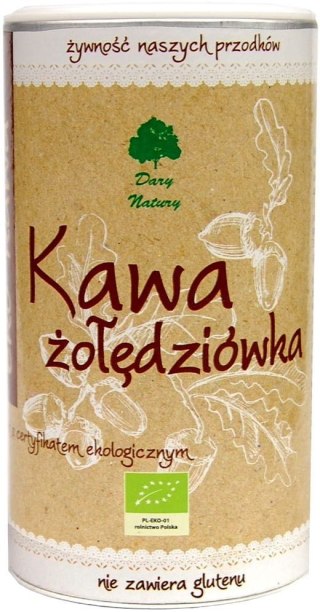 KAWA ŻOŁĘDZIÓWKA BEZGLUTENOWA BIO 200 g - DARY NATURY DARY NATURY - inne BIO