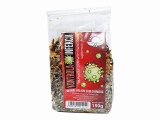 KONTROLA INFEKCJI HERBATKA ZIOŁOWO OWOCOWA 150G NATURA WITA NATURA WITA