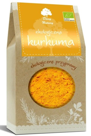 KURKUMA BIO 200 g - DARY NATURY DARY NATURY - przyprawy i zioła