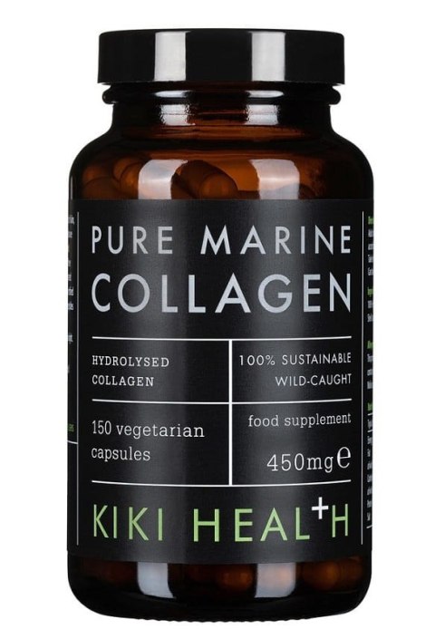 Kiki Health Pure marine Collagen (Kolagen morski) 450 mg 150 kapsułek wegańskich Kiki Health Pure marine Collagen (Kolagen morski) 450 mg 150 kapsułek wegańskich