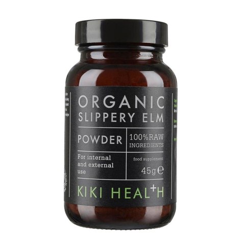 Kiki Health Slippery Elm Powder Organic (Czerwony Wiąz) 45 gram Kiki Health Slippery Elm Powder Organic (Czerwony Wiąz) 45 gram