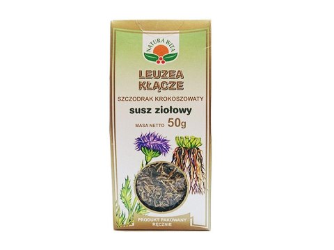 LEUZEA SZCZODRAK KŁĄCZE KROJONE 50G NATURA WITA NATURA WITA LEUZEA SZCZODRAK KŁĄCZE KROJONE 50G NATURA WITA NATURA WITA