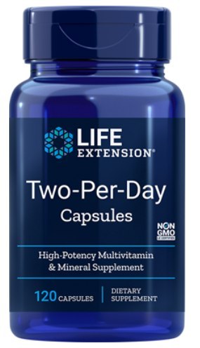 Life Extension Two-Per-Day preparat multiwitaminowy 120 kapsułek Life Extension Two-Per-Day preparat multiwitaminowy 120 kapsułek