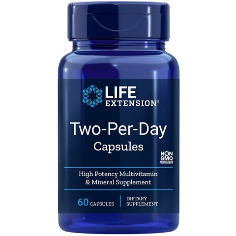 Life Extension Two-Per-Day preparat multiwitaminowy 60 kapsułek Life Extension Two-Per-Day preparat multiwitaminowy 60 kapsułek
