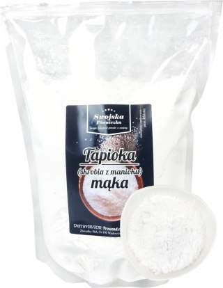 MĄKA TAPIOKOWA TAPIOKA MANIOK 1KG Swojska Piwniczka SWOJSKA PIWNICZKA