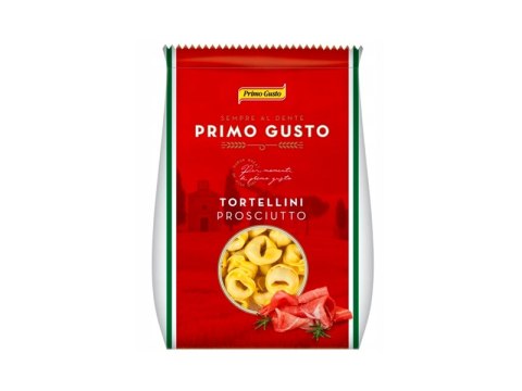 MAKARON TORTELINNI Z SZYNKĄ PROSCIUTTO 250g PRIMO GUSTO PRIMO GUSTO MAKARON TORTELINNI Z SZYNKĄ PROSCIUTTO 250g PRIMO GUSTO PRIMO GUSTO