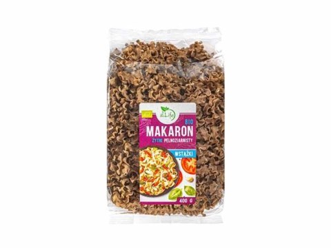 MAKARON ŻYTNI RAZOWY WSTĄŻKI EKOLOGICZNY 400G BIOLIFE BIOLIFE MAKARON ŻYTNI RAZOWY WSTĄŻKI EKOLOGICZNY 400G BIOLIFE BIOLIFE