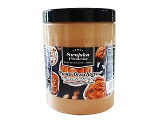 MASŁO ORZECHOWE PASTA Z ORZECHA ZIEMNEGO CRUNCHY 900ml SWOJSKA PIWNICZKA