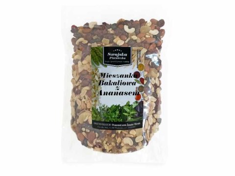 MIESZANKA BAKALIOWA Z ANANASEM 1Kg SWOJSKA PIWNICZKA SWOJSKA PIWNICZKA MIESZANKA BAKALIOWA Z ANANASEM 1Kg SWOJSKA PIWNICZKA SWOJSKA PIWNICZKA