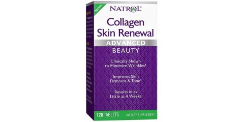 Natrol Collagen Skin Renewal – Suplement wspierający zdrowie skóry z kolagenem, 120 tabletek Natrol Collagen Skin Renewal – Suplement wspierający zdrowie skóry z kolagenem, 120 tabletek