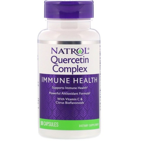 Natrol Kwercetyna 500 mg 50 kapsułek Natrol Kwercetyna 500 mg 50 kapsułek