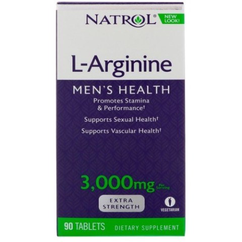 Natrol L-Arginine 3000 mg 90 tabletek Natrol L-Arginine 3000 mg 90 tabletek
