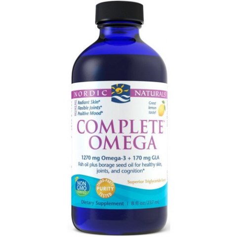 Nordic Naturals Complete Omega 1270 mg 237 ml o smaku cytrynowym Nordic Naturals Complete Omega 1270 mg 237 ml o smaku cytrynowym