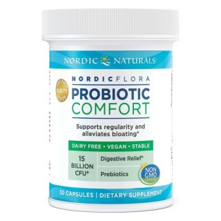 Nordic Naturals Flora Probiotic Comfort – probiotyk, 30 kapsułek wegańskich