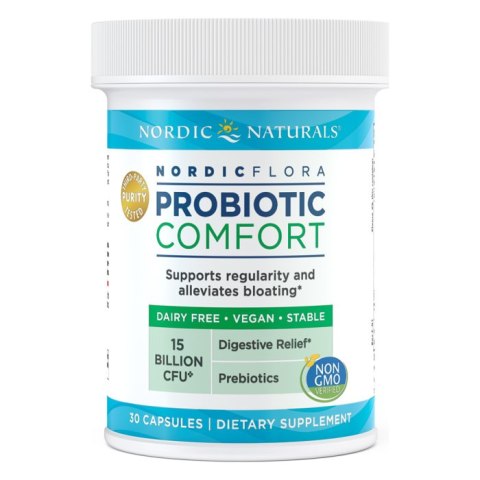 Nordic Naturals Flora Probiotic Comfort 30 kapsułek wegańskich Nordic Naturals Flora Probiotic Comfort 30 kapsułek wegańskich