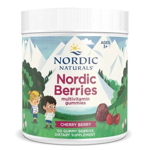 Nordic Naturals Multiwitaminowe żelki dla dzieci i dorosłych 120 żelek o smaku wiśniowym Nordic Naturals Multiwitaminowe żelki dla dzieci i dorosłych 120 żelek o smaku wiśniowym