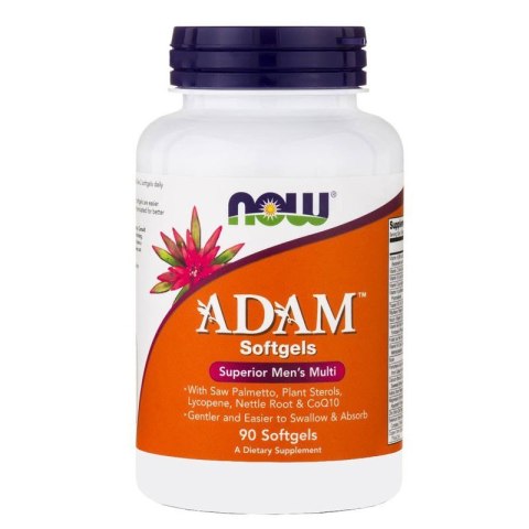 Now Foods Adam 90 kapsułek żelowych - multiwitaminy i minerały dla mężczyzn Now Foods Adam 90 kapsułek żelowych - multiwitaminy i minerały dla mężczyzn