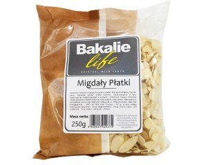 OKAZJA MIGDAŁY PŁATKI 250G BAKALIE LIFE AGA-HOLTEX