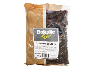 OKAZJA ŻURAWINA SUSZONA 500g BAKALIE LIFE AGA-HOLTEX