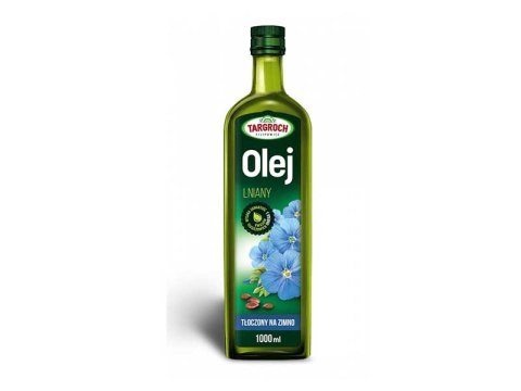 OLEJ LNIANY ZIMNOTŁOCZONY 1L TARGROCH TARGROCH OLEJ LNIANY ZIMNOTŁOCZONY 1L TARGROCH TARGROCH