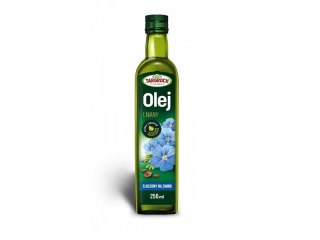 OLEJ LNIANY ZIMNOTŁOCZONY 250ML TARGROCH TARGROCH
