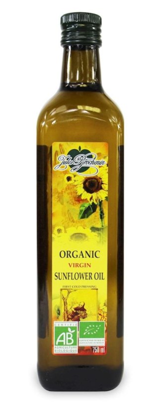 OLEJ SŁONECZNIKOWY VIRGIN BIO 750 ml - JULES BROCHENIN JULES BROCHENIN
