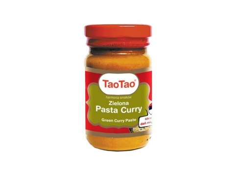 PASTA CURRY ZIELONA 115G TAOTAO TAO-TAO PASTA CURRY ZIELONA 115G TAOTAO TAO-TAO