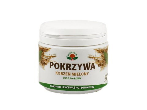 POKRZYWA KORZEŃ MIELONY 200g NATURA WITA NATURA WITA POKRZYWA KORZEŃ MIELONY 200g NATURA WITA NATURA WITA