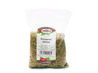 SOCZEWICA ZIELONA 500G TARGROCH TARGROCH