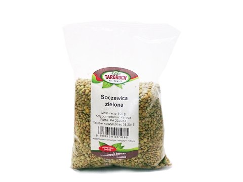 SOCZEWICA ZIELONA 500G TARGROCH TARGROCH SOCZEWICA ZIELONA 500G TARGROCH TARGROCH